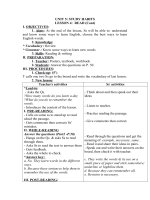 Tải Giáo án Tiếng Anh lớp 8 Unit 5: Study habits - Lesson 4 - Giáo án điện tử môn Tiếng Anh lớp 8