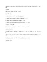 Giải toán lớp 11: Đáp án bài 15 trang 144 SGK đại số và giải tích