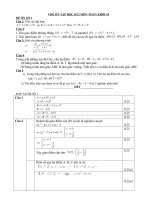 4 de on thi Toan 10  hk 1