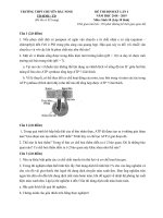 Đề thi định kỳ lần 1 Sinh học 10 năm học 2018 – 2019 trường THPT chuyên Bắc Ninh - THI247.com