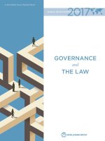 Bài đọc 2.1. World Development Report 2017: Governance and the Law (Chỉ có bản tiếng Anh)