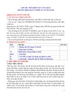 Giáo án chủ đề ngữ văn 6 kì 2 có bảng mô tả soạn 5 hoạt động chi tiết 2021