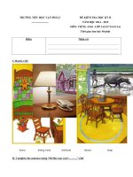 Tải Đề thi học kỳ 2 môn Tiếng Anh lớp 5 trường Tiểu học Vạn Phái 2, Thái Nguyên năm học 2014 - 2015 - Đề kiểm tra chất lượng học kì 2 môn Tiếng Anh lớp 5 có đáp án