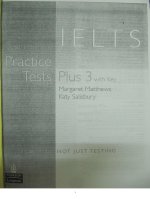 IELTS practice tests plus 3 part 1