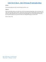 Bài C10 trang 19 sgk Vật lí 6 | Giải bài tập Vật lí 6