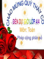 Phép cộng phân số | Toán học, Lớp 4 - Ôn Luyện