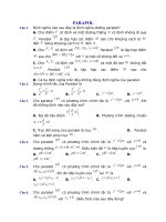 Câu hỏi trắc nghiệm parabol | Toán học, Lớp 10 - Ôn Luyện