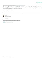 Bài đọc 4.3. Diverging Trends in the Socialist Constitutionalism of the People’s Republic of China and the Socialist Republic of Vietnam (Chỉ có bản tiếng Anh)