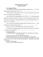 Đề thi thử học kì 1 môn Vật lý lớp 10 năm 2020 - 2021 hay và khó | Vật Lý, Lớp 10 - Ôn Luyện