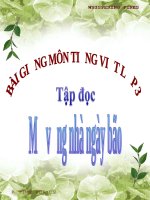 bài Tập đọc - Mẹ vắng nhà ngày bão | Ngữ văn, Lớp 3 - Ôn Luyện
