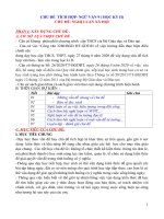 Giáo án chủ đề ngữ văn 9 kì 2 soạn theo cv 5512 năm 2020 có bảng mô tả,  soạn 5 hoạt động chi tiết, 3 cột 2021