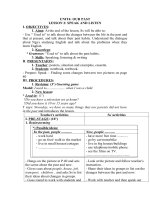 Tải Giáo án Tiếng Anh lớp 8 Unit 4: Our past - Lesson 2 - Giáo án điện tử môn Tiếng Anh lớp 8