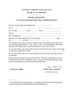 Mẫu Hợp đồng làm việc xác định thời gian cho viên chức theo Nghị định 115