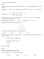 Toán 8 Hình Học BÀI TẬP ÔN CHƯƠNG 3 HÌNH 8