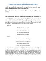 Cảm nhận về bài Buổi chiều đứng ở phủ Thiên Trường trông ra | Văn mẫu 7