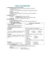 Tải Giáo án Tiếng Anh lớp 11 Unit 4: Volunteer Work - Lesson 6 - Giáo án điện tử môn Tiếng Anh lớp 11