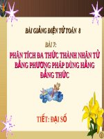 Phân tích đa thức thành nhân tử bằng phương pháp dùng hằng đẳng thức | Toán học, Lớp 8 - Ôn Luyện
