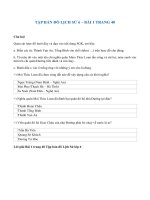 Giải Bài 1 trang 40 Tập bản đồ Lịch sử 6 | Đáp án câu 1 tr 40 TBĐ Lịch sử lớp 6