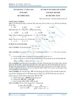 Đề thi vào lớp 10 chuyên toán tỉnh vĩnh phúc năm học 2019 2020 