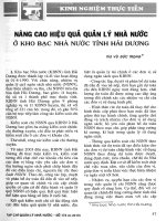 Nâng cấp hiệu quả quản lý nhà nước ở kho bạc nhà nước tỉnh Hải Dương