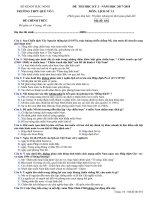 Đề thi học kỳ 2 Lịch sử 12 năm 2017 - 2018 trường THPT Quế Võ 1 - Bắc Ninh - THI247.com