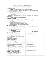 Tải Giáo án Tiếng Anh lớp 8 Unit 6: The young pioneers club - Lesson 2 - Giáo án điện tử môn Tiếng Anh lớp 8