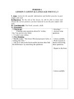 Tải Giáo án Tiếng Anh lớp 9 Unit 1: A visit from a pen pal - Lesson 3 - Giáo án điện tử môn Tiếng Anh lớp 9