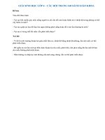 Câu hỏi trang 168 SGK Sinh 6 | Câu hỏi thảo luận trang 168 | Soạn Sinh 6