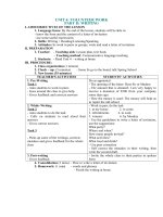 Tải Giáo án Tiếng Anh lớp 11 Unit 4: Volunteer Work - Lesson 5 - Giáo án điện tử môn Tiếng Anh lớp 11