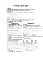 Tải Giáo án Tiếng Anh lớp 10 Unit 1: A day in the life of - Lesson 5 - Giáo án điện tử môn Tiếng Anh lớp 10