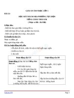 Giáo án Âm nhạc 1 bài 32 Tập biểu diễn bài hát Tiếng chào theo em | Âm nhạc, Lớp 1 - Ôn Luyện