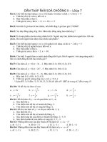 Toán 7 Đại số ôn tập đại số 7 chương II hay