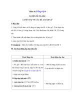 Tải Giáo án Tiếng Việt 4 tuần 20: Luyện từ và câu - Luyện tập về Câu kể Ai làm gì? - Giáo án Luyện từ và câu lớp 4