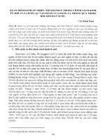 Quan điểm kinh tế nhiều thành phần trong chính sách kinh tế mới của Lênin, sự vận dụng của Đảng ta trong quá trình đối mới đất nước.