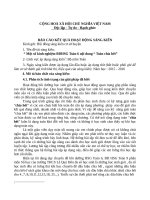 “Một số kinh nghiệm BDHSG Toán 6 nội dung “ Toán chia hết”