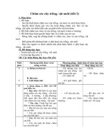 Tải Giáo án Đạo đức lớp 3 bài 14: Chăm sóc cây trồng, vật nuôi - Tiết 2 - Giáo án điện tử môn Đạo đức lớp 3
