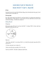 Giải bài tập 21 trang 23 sách giáo khoa Toán 7 tập 2 - Đại số