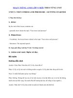 Tải Unit 3 lớp 9 Getting started - Soạn tiếng Anh 9 Unit 3 Getting started đầy đủ nhất