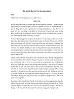 Bài dự thi cuộc thi Đại sứ văn hóa đọc năm 2020