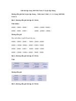 Tải Giải bài tập trang 160 SGK Toán 3: Luyện tập chung - Lời giải bài tập Toán lớp 3