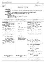 Toán 9 Kiểm tra Chương 4 Đại số  DS9T61