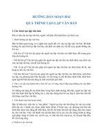 Soạn bài Quá trình tạo lập văn bản | Soạn ngữ văn 7 tập 1 chi tiết nhất | Soạn văn 7