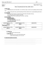 Toán 9 Kiểm tra Chương 4 Đại số  DS9T70