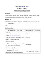 Tải Giáo án Tiếng Việt 5 tuần 20: Luyện từ và câu - Nối các vế câu ghép bằng quan hệ từ - Giáo án Luyện từ và câu lớp 5