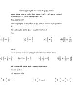 Tải Giải bài tập trang 126 SGK Toán 4: Phép cộng phân số - Lời Giải bài tập Toán lớp 4