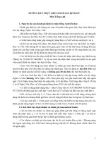 Tài liệu hướng dẫn kiểm tra đánh giá môn tiếng anh 