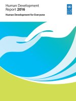 Bài đọc 2.2. Human Development Report 2016 (Chỉ có bản tiếng Anh)