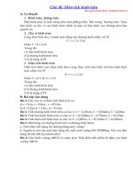 Tải Tinh giản Toán lớp 5 chủ đề: Diện tích hình tròn - Hướng dẫn học Toán lớp 5 chương trình tinh giản