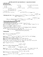 Đại số 10 ôn tập chương 4 bất đẳng thức | Toán học, Lớp 10 - Ôn Luyện