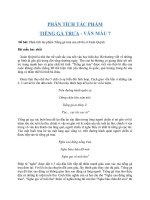 Phân tích bài thơ Tiếng gà trưa (Xuân Quỳnh) | Văn mẫu 7